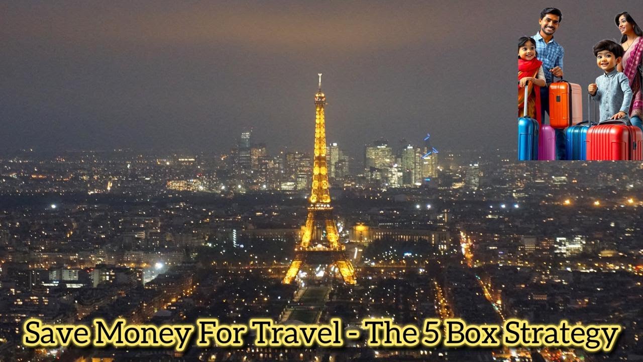 Save Money for Travel: The 5 Box Strategy 