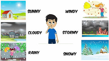 Different types of weather Grade 1