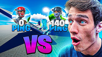 Ik organiseerde een 1v1-toernooi voor spelers met een hoge ping tegen spelers met een lage ping...