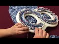 How To Loom Knit a Blanket Or Afghan In a Cable Knit Pattern