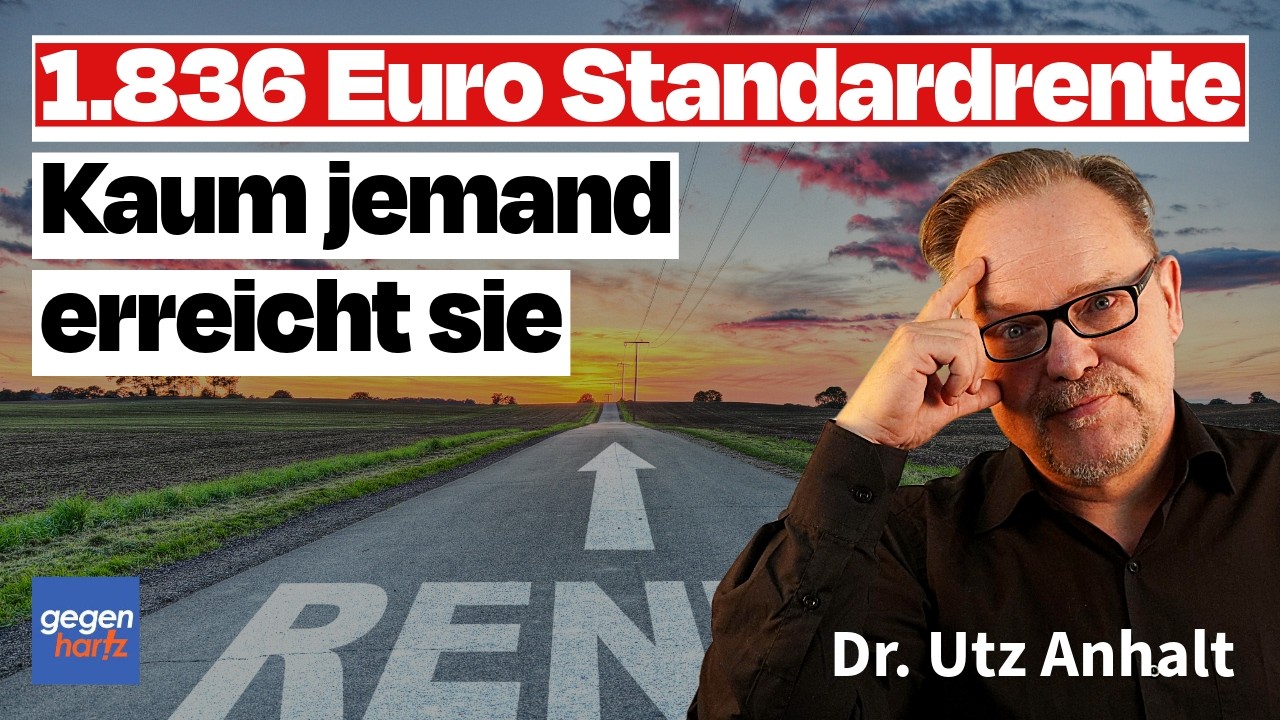 Rente nach 45 Jahren Arbeit: Warum kaum jemand die 1.836 Euro „Standardrente“ erreicht