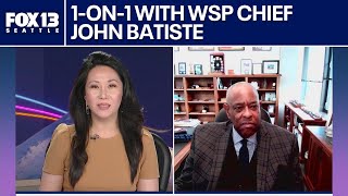 One-on-one with Washington State Patrol Chief John Batiste | FOX 13 Seattle