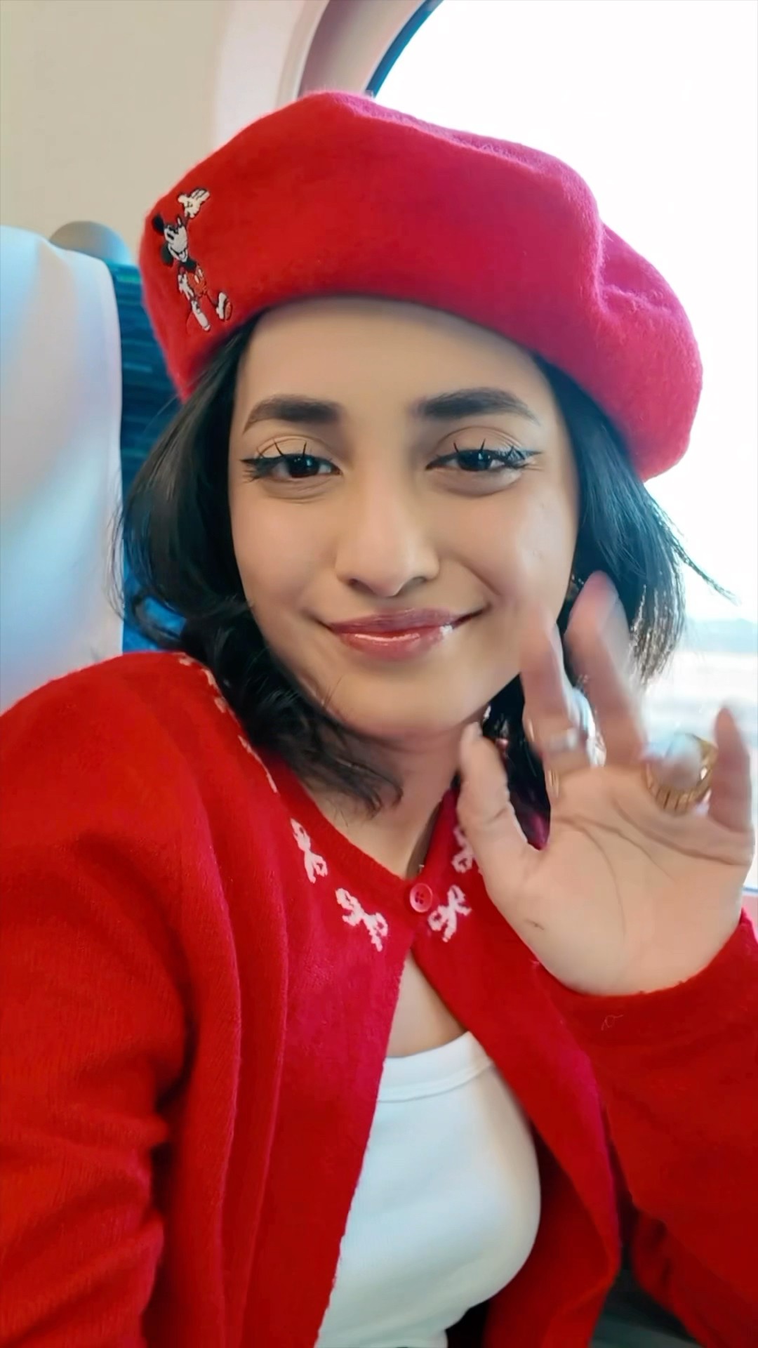 Grwm on train to see Mount Fuji ?
