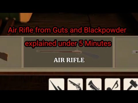 Air Rifle from Guts and Blackpowder explained under 5 Minutes - YouTube