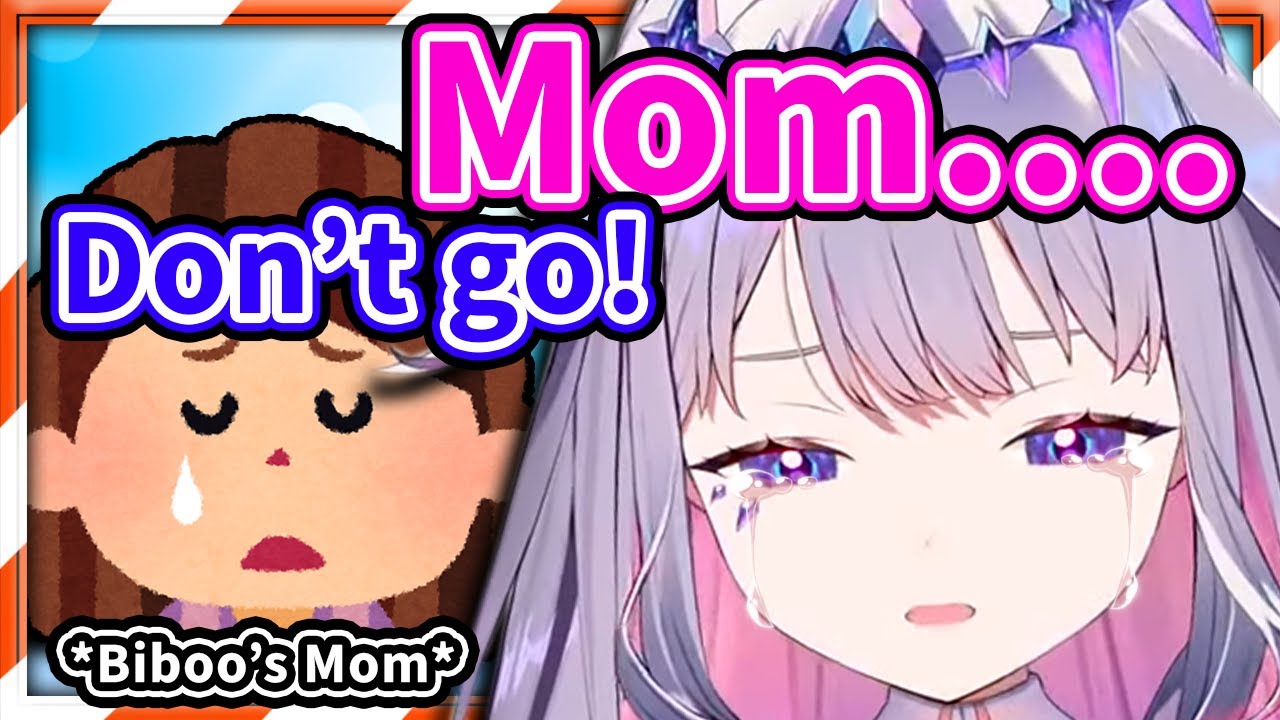 Biboo's Emotional  Goodbye with Her Mom Before Moving to Japan 【Koseki Bijou / HololiveEN】