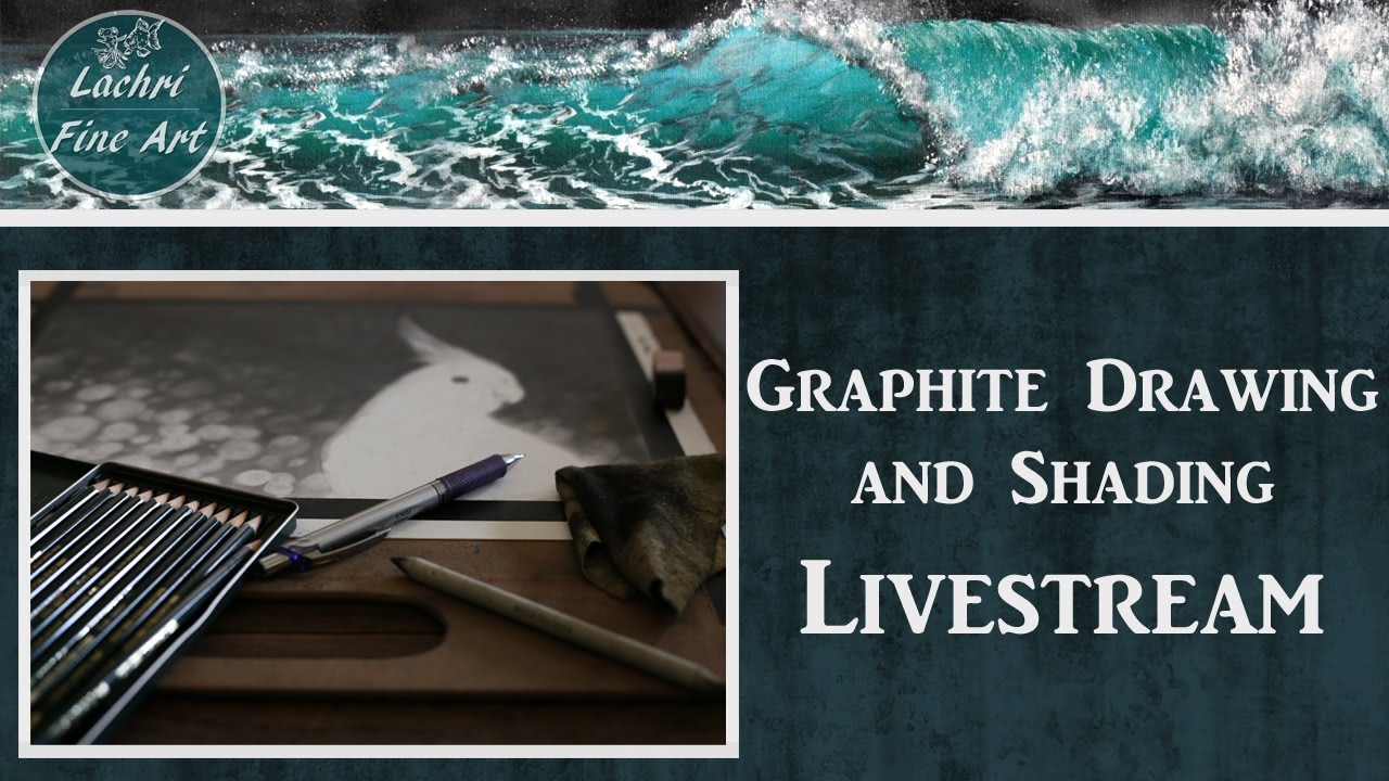⁣Drawing & Shading Graphite & Art Q&A Livestream w/ Lachri
