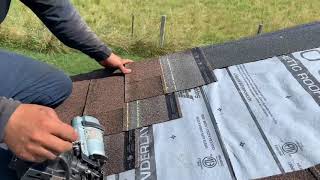 Como hacer el escalón en los shingles paso a paso#Roofing#Shingles#Losruferoskc