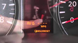 2014 Nissan NV Passenger Van - Vehicle Information Display