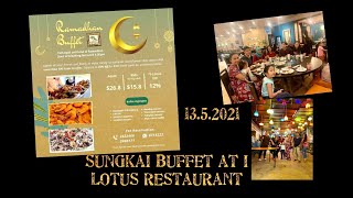 Sungkai Buffet at I Lotus Restaurant