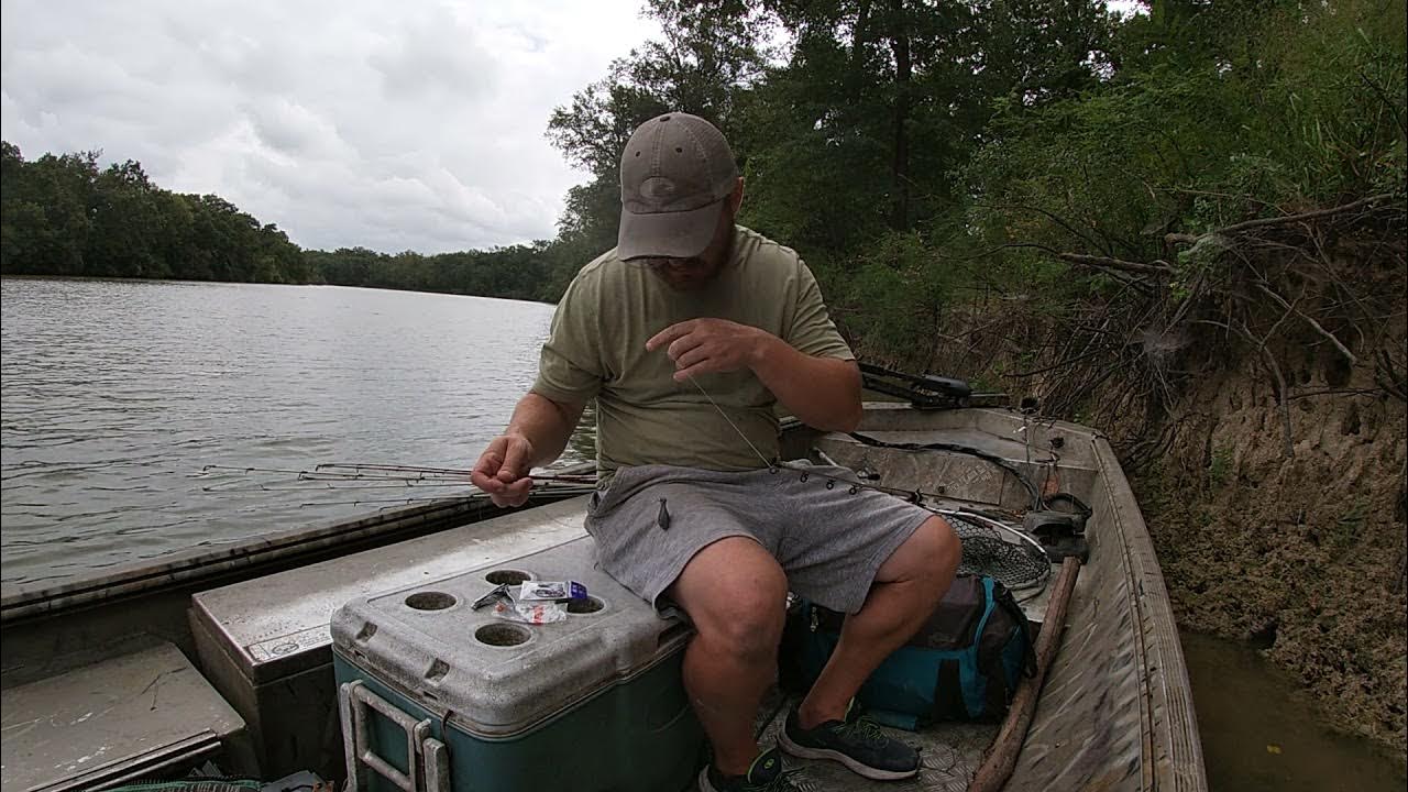 How To Rig your Rod and Reel to Tight Line for Huge Flat head Catfish