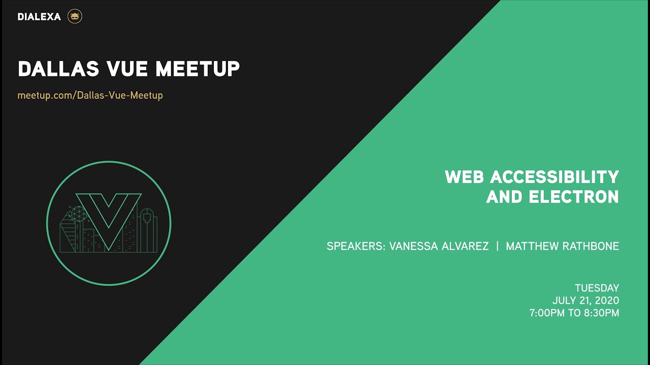 Web Accessibility | Dallas Vue Meetup