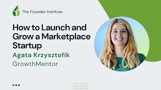 Agata Krzysztofik: How to launch and grow a marketplace startup, identifying your audience and more. screenshot 4