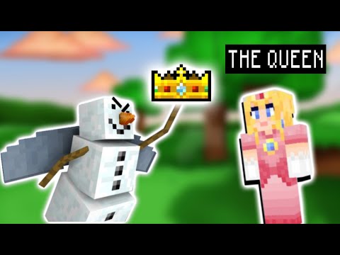 THE QUEEN JOINS our MINECRAFT SMP Server!
