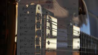 Down With Love (Arlen) Backing track + music sheet