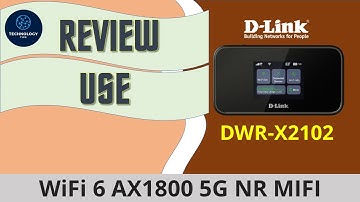 D-Link DWR X2102 Wifi 6 AX1800 5G MiFi Router : Unbox, Setup Mobile hotspot and use