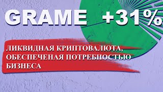 Ликвидная криптовалюта GRAME простыми словами. Описание, маркетинг, перспективы.