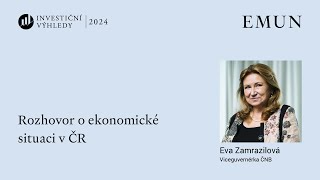 IV 2024: Rozhovor o ekonomické situaci v ČR, Eva Zamrazilová, Česká národní banka
