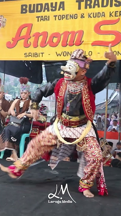 Tari Topeng Cakar Kumbang #lenggerwonosobo #lengger #shorts #yearofyou
