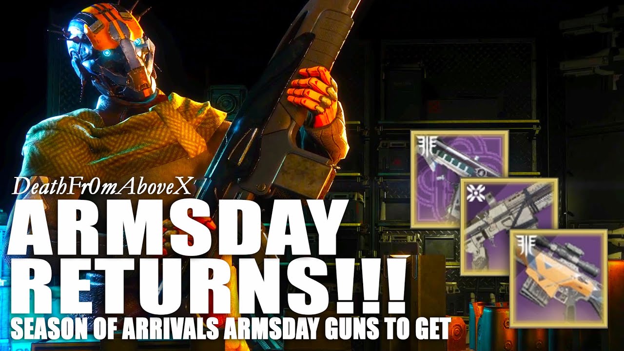 ARMSDAY RETURNS!!! The Best Destiny 2 God Roll Guide