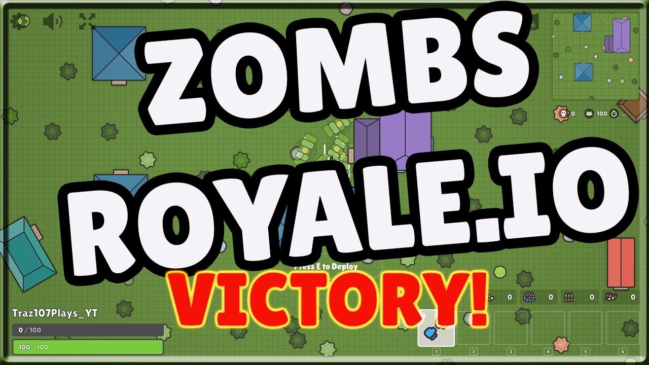 ZOMBS ROYALE PLAY IN YOUR BROWSER CHROME/IE AND WIN LIKE THIS YouTube