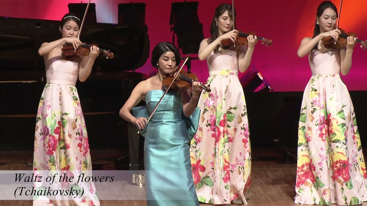 Chisako Takashima 12 violinists in Morioka City（for J-LOD live2