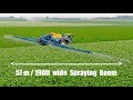 Spraying Tulips and Potatoes | 57m/190ft wide spraying boom | Delvano Euro-Trac | Franzen landbouw