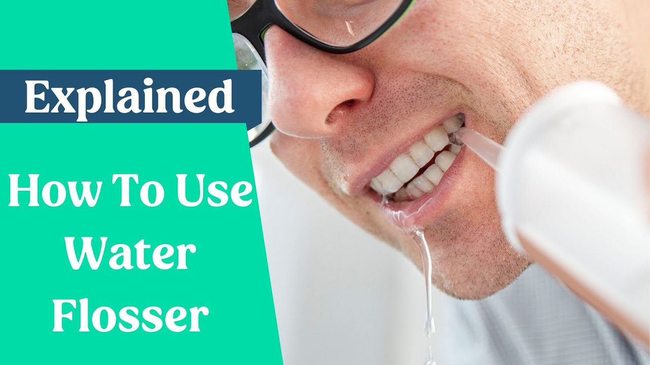 How To Use A Waterpik/Water Flosser - YouTube