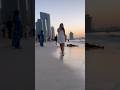 Dubai Marina Beach walk 🏖️|| #dubai #shorts #viral #views #IndianHeartsInDubai #bollywood #minivlog