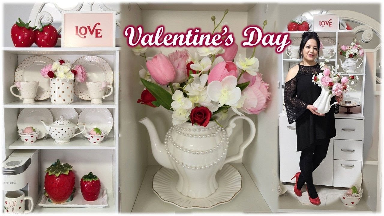 Decoracion de San Valentin en mi cocina 💕| SAN VALENTIN 2026 ❤️🌹