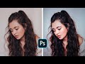 Easy fast color correction photoshop marathi  color grading in photoshop