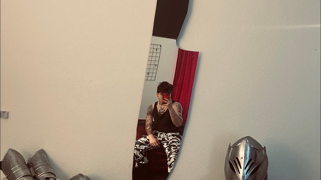 Making a giant kitchen knife mirror!