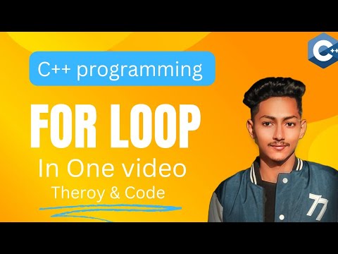 For loop in c++ programming with example in hindi || for loop syntax # ...
