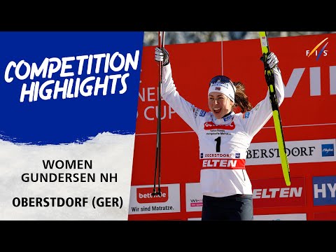 Mari Leinan Lund leads Norwegian clean sweep in Oberstdorf | FIS Nordic Combined World Cup 23-24