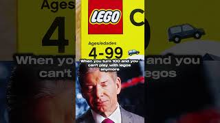 LEGO Age Limit Hits Different