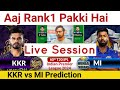  live  kkr vs mi  team predictionipl 2024 60th t20 match