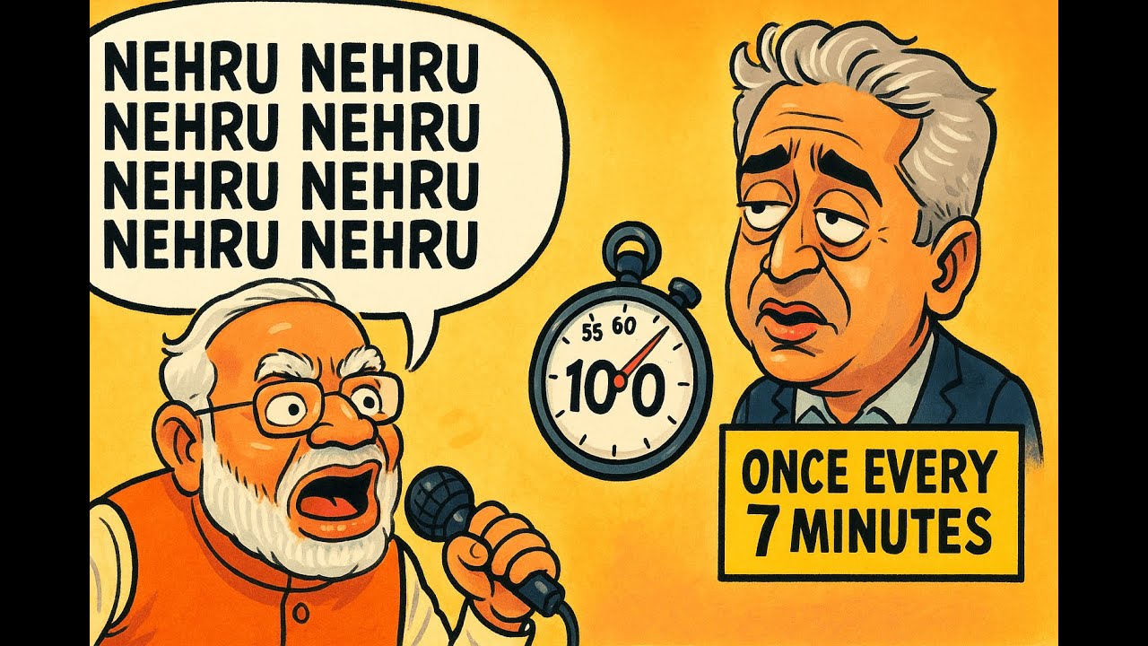 Vadai Sudum Modi 🔥 | Nehru’s Ghost Haunts BJP/RSS in Operation Sindoor Debate | Political Satire