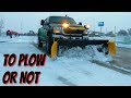 Is Plowing Snow Waste Of Money, First Snowfall of The Year Is Plowing Snow Waste Of Money, First Snowfall of The Year