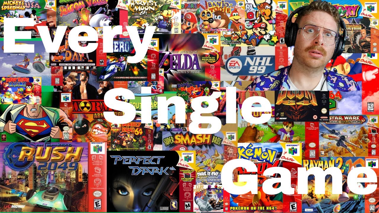 Playing every N64 title!! Game #61-63 | Madden 64 and Pokemon Stadium 2