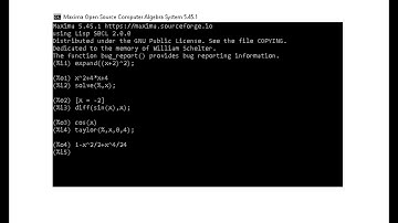 2138 Maxima Computer Algebra System Sep  15, 2021