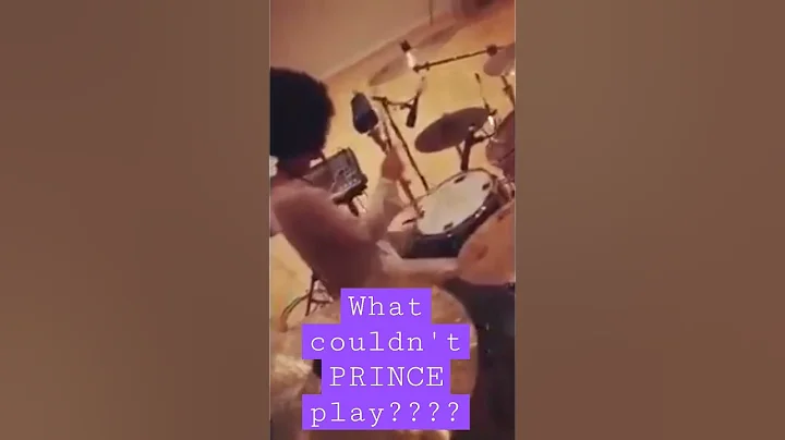 Prince on the Drums........👏