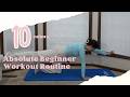 10 Minute Absolute Beginner Strength Workout Routine (No Weights, With Warm-up and Cool-down)