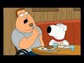 Family guy  joe cant finish his steak  