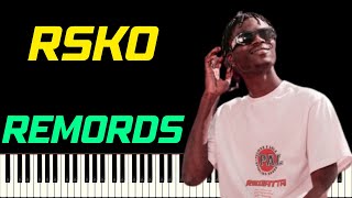 RSKO - REMORDS | PIANO TUTORIEL