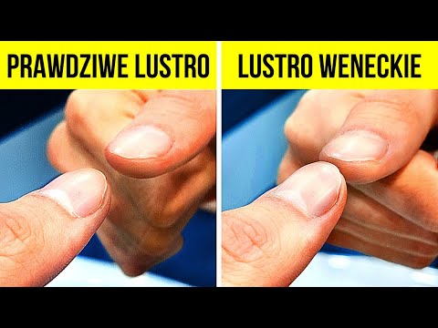 Wideo: Prawdziwe dwustronne lustro jest niemożliwe