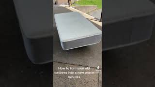 How to repair a sagging mattress, fix a dip & turn an old mattress into a new one. Easy & Affordable screenshot 1