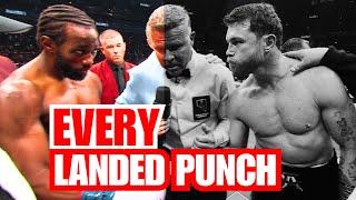 Every Punch Terence Crawford Landed on Canelo Alvarez (Full Fight Compilation)