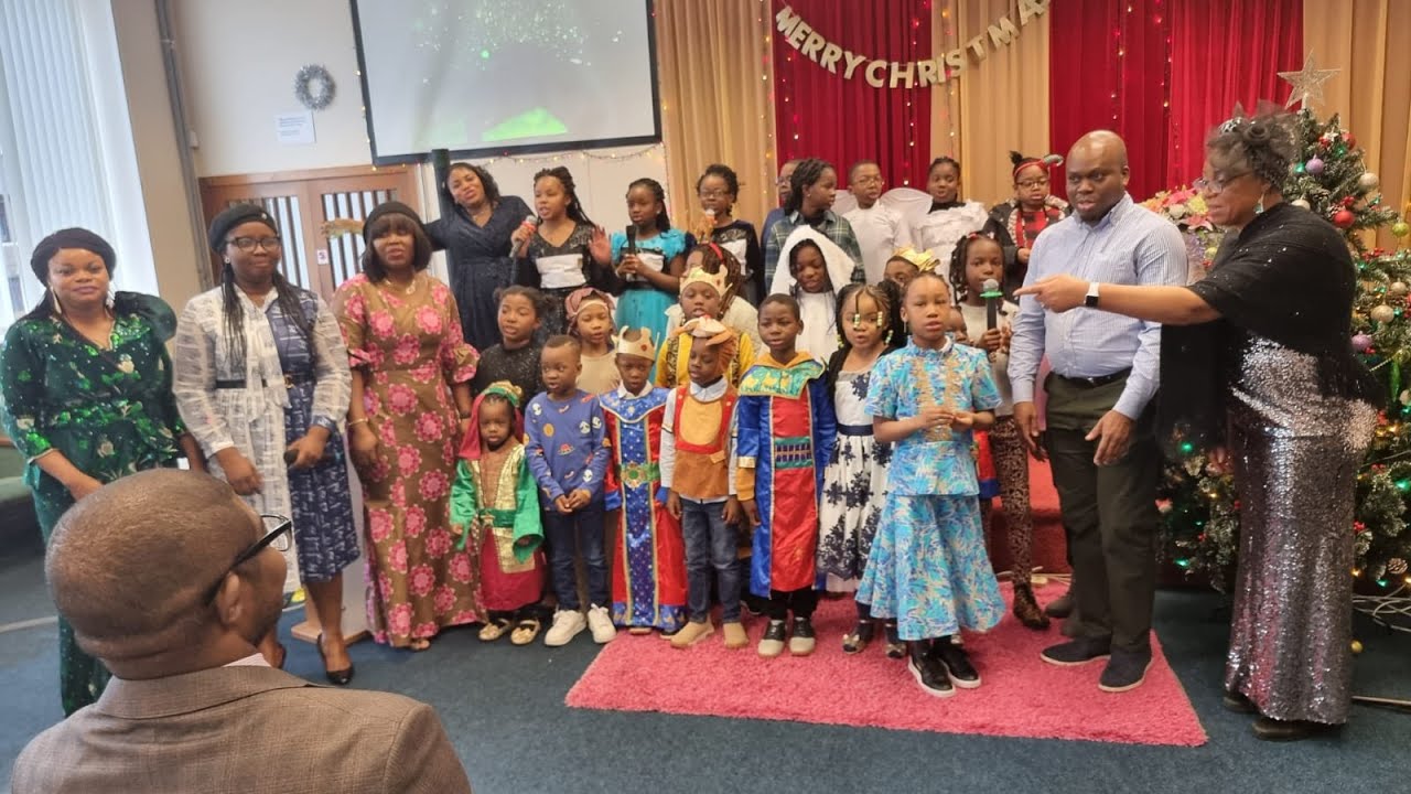 Children Christmas Day celebration 2022. COC Bradford.