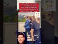 نهلة توفيق أرملة هاني شاكر لحظة وصولها إلى مسـ ـجد أبوشقة