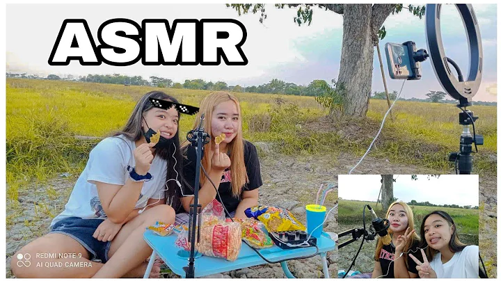 vlog 13 - ASMR (snack foods) with my cous  | marjo...
