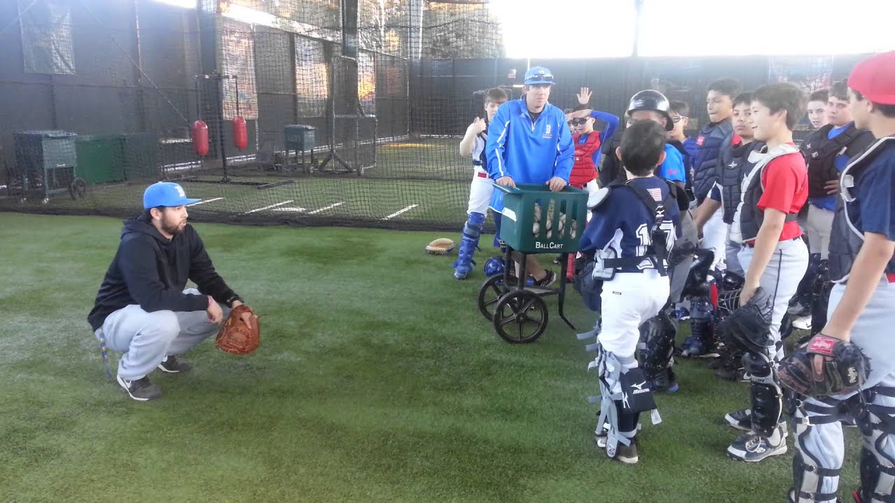 UCLA Catchers Clinic How to Hold Your Glove YouTube